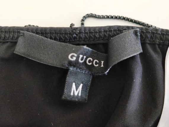 GUCCI by Tom Ford black silver chain bikini from … - image 6