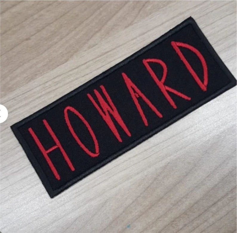 Custom NAME TAG,Personalized Embroidered PATCH, for your Ghostbusters uniform /Iron on/Sew on/ 12cm x 4.5cm,1.75Hx5W image 3