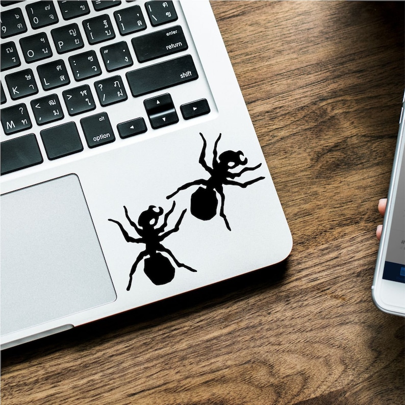 Ant Laptop Decal, Vinyl Graphic Sticker (set of 2) - Etsy
