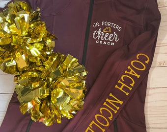 cheerleading coach jackets