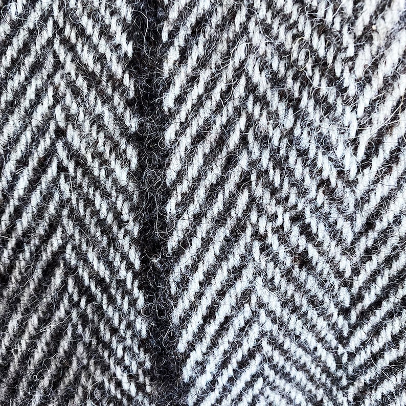Colors of shetland black blanket throw 100 pure natural etsy