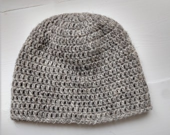 Crochet Hat Pattern. Ideal for Native Sheep Wool Yarn.