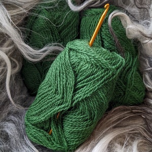 Shetland Lace Weight Yarn - Noss Green