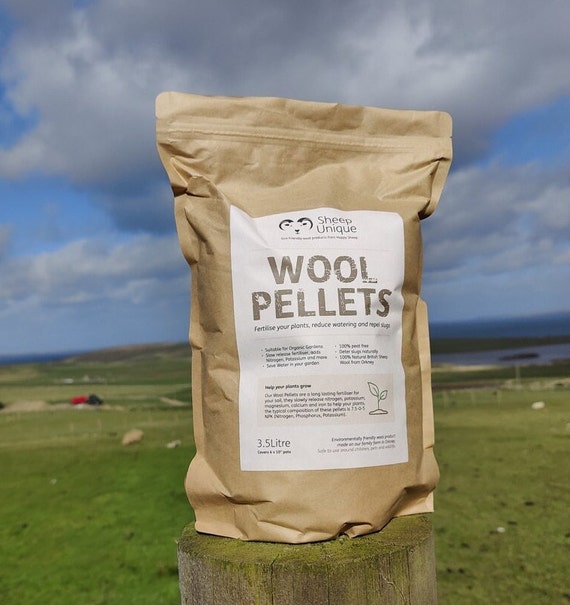 Natrliche Schafwolle Pellets fr Dnger und Schdlingsschutz, geschoren in  Schottland - Etsy sterreich