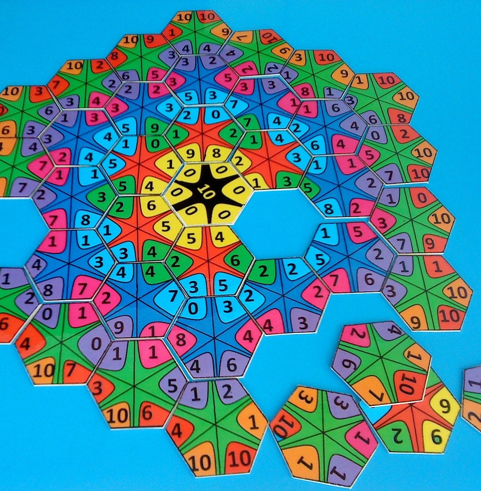 Home School Numbers Game Kindergarten Math Game Pre School Etsy