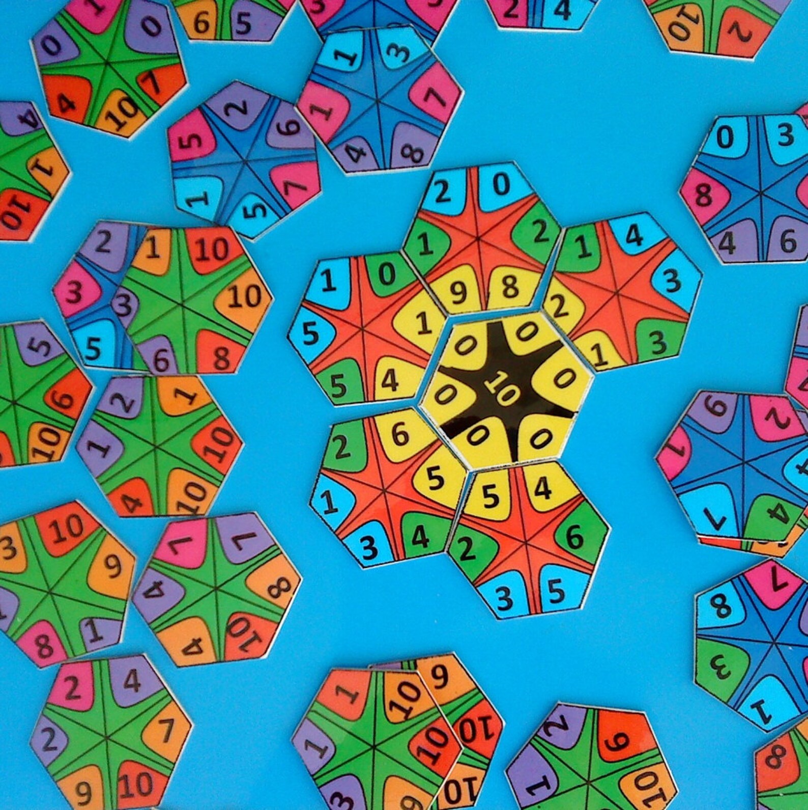 Home School Numbers Game Kindergarten Math Game Pre School Etsy