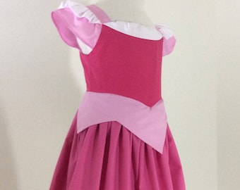 Aurora Dress with pink
