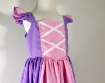 Rapunzel -Tangled Girls dress