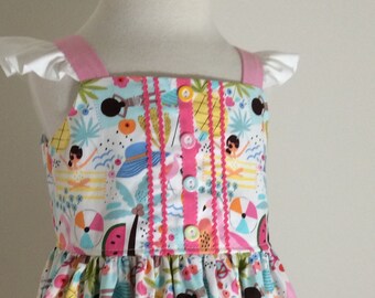 Beach sundress for toddler