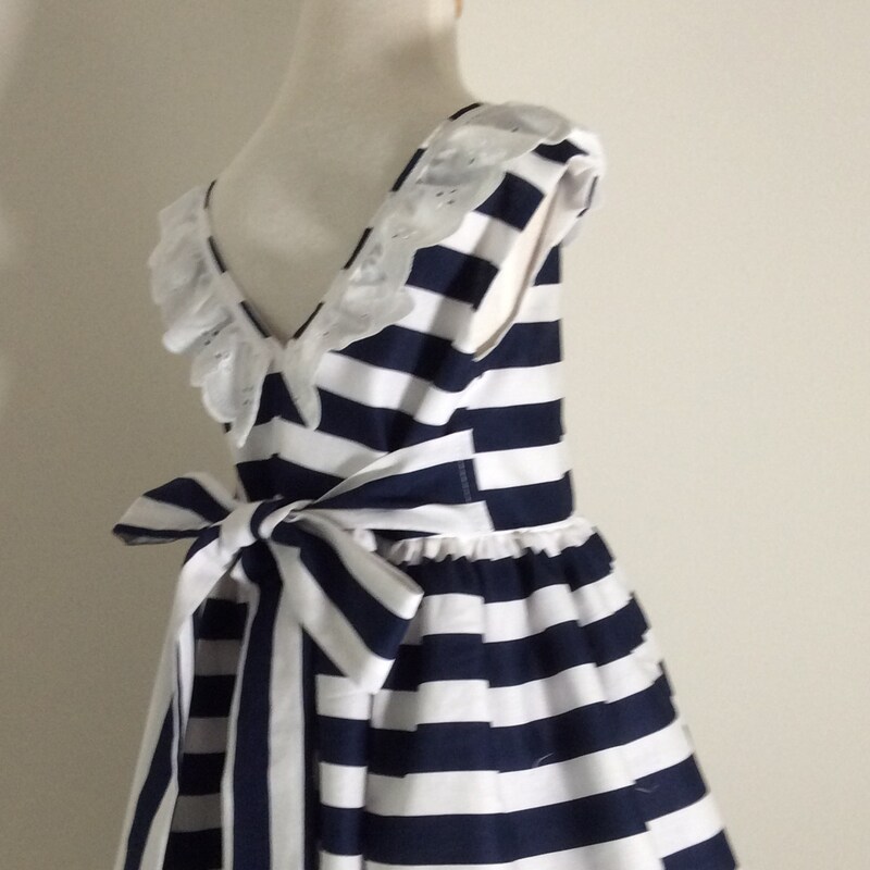 NAVY STRIPES DRESS