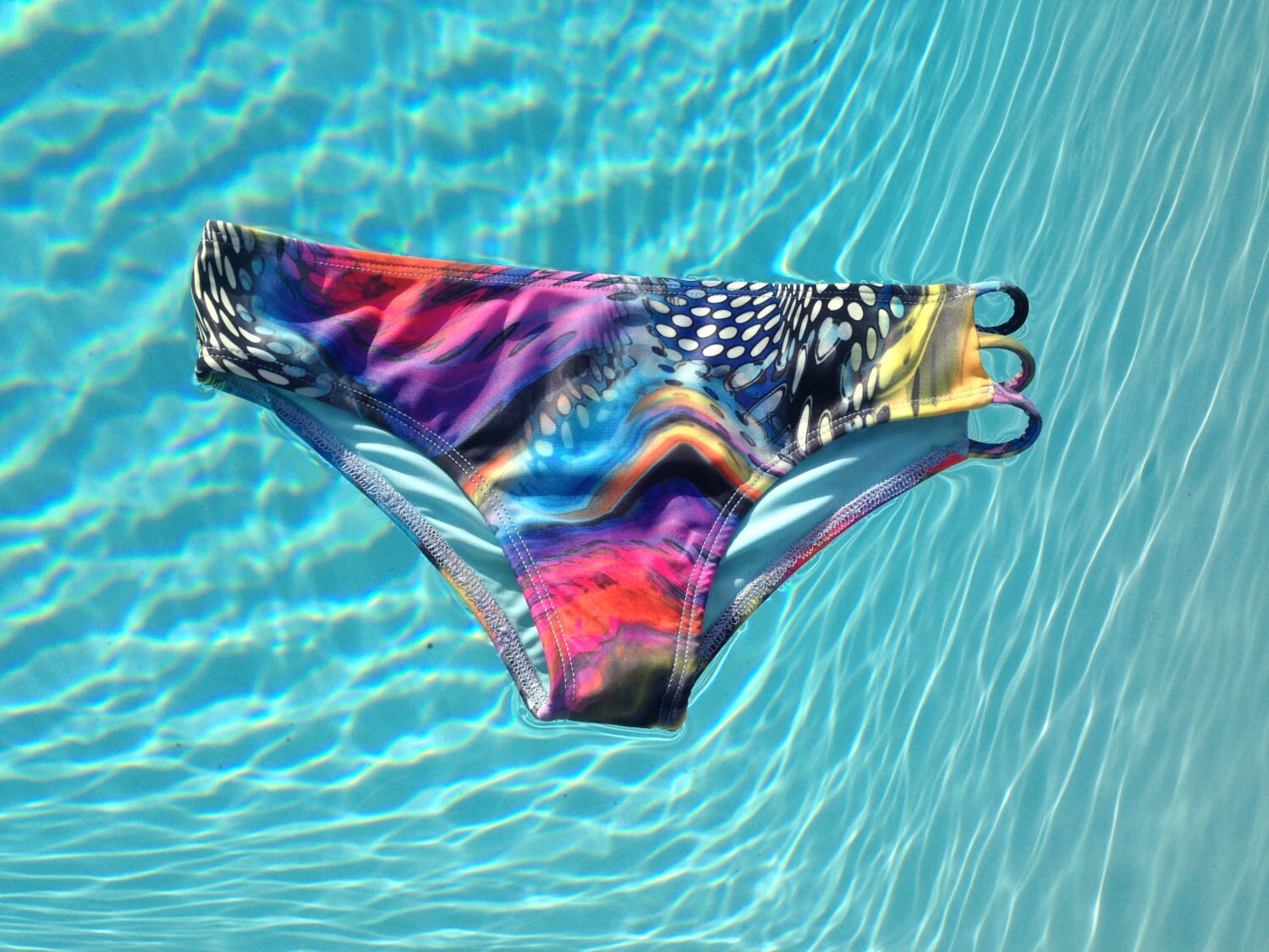 Baker Beach Printed Bikini Bottom Etsy