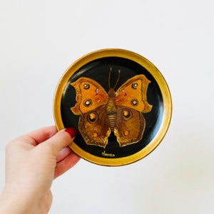 Handmade Wall Plate, Small Hand-painted Wall Plaque, Wall Hanging, Pottery Wall Decor