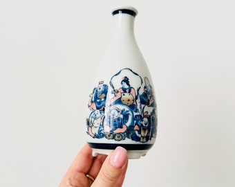 アンティークの日本酒ボトル ― 陶器製、1920年、大正時代（商品番号