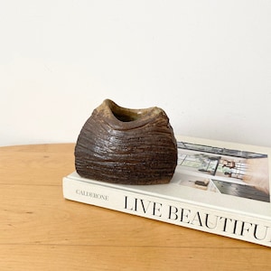 Studio Pottery Vase, Handmade Flower Vase, Handmade Vase