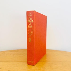 The World of Pooh by A A Milne 1983 Reprint, Illustrated Edition, Methuen & Co Ltd, Gift for Child