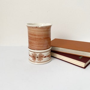 Jersey Pottery Vase, Hand-painted Pottery Vase