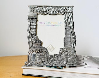 Tiffany & Co. Pewter Picture Frame, Valentine Gift, Unique