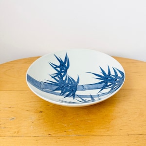 Bol japonais ancien en porcelaine de Nabeshima, bol peint à la main, bol bleu et blanc