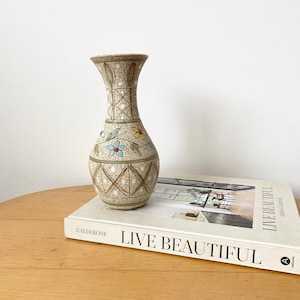 Fratelli Fanciullacci Italy 1960s Vase, Italian Pottery, Italian Pottery Vase, Vintage Flower Vase, Retro Vase
