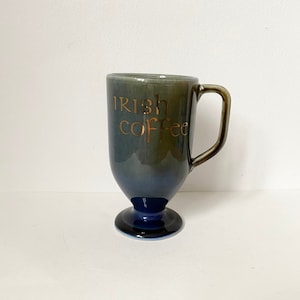 Taza de café irlandesa, porcelana irlandesa Wade, Made in Ireland