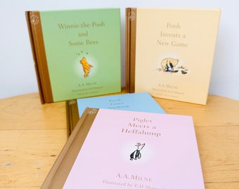 Libro di Winnie the Pooh, A A Milne, Libri per bambini Methuen, Edizione vintage