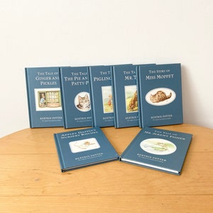 Beatrix Potter Tales, Set of 7 Books for Children, Published by Frederick Warne and Co.