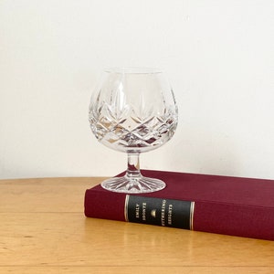 Crystal Brandy Glass, Small Crystal Bourbon Balloon Sniffer