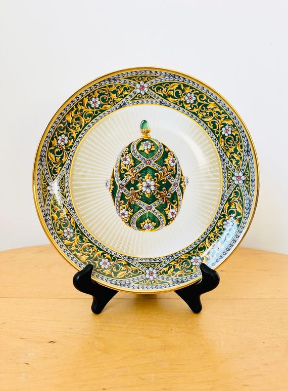 Franklin Mint House of Faberge Garden of Jewels Imperial Egg