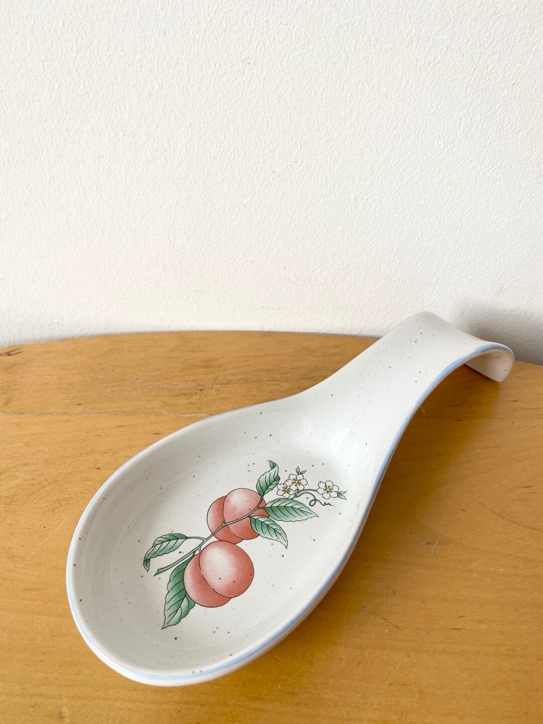 Vintage Spoon Rest Spoon Rest Country Chic Etsy España