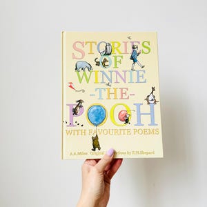 Stories of Winnie the Pooh: with favourite poems by A. A. Milne, Original Illustrations by E. H Shepherd, Hardback, Dean, Egmont Books 1990s