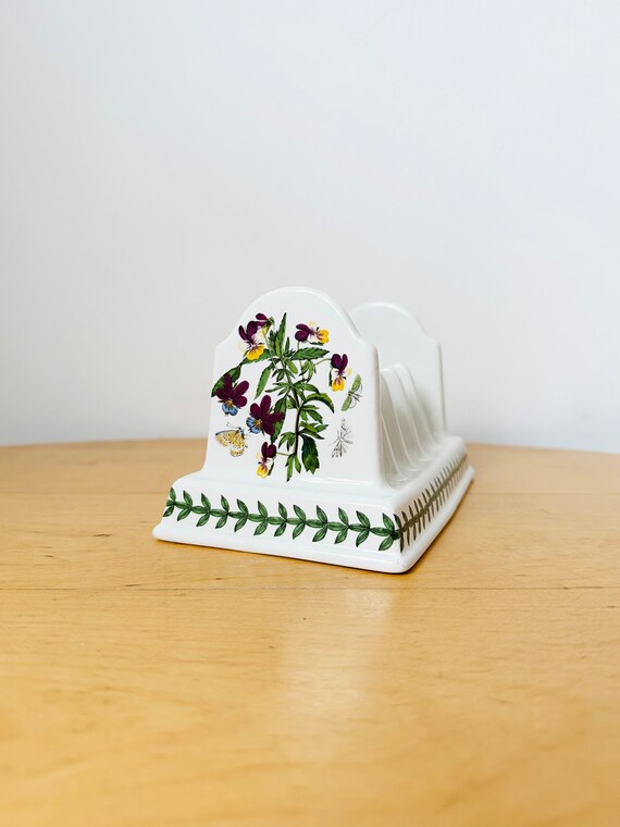 Porte-toasts Portmeirion Botanic Garden – Rangement Pour Tartines – Céramique Neuve