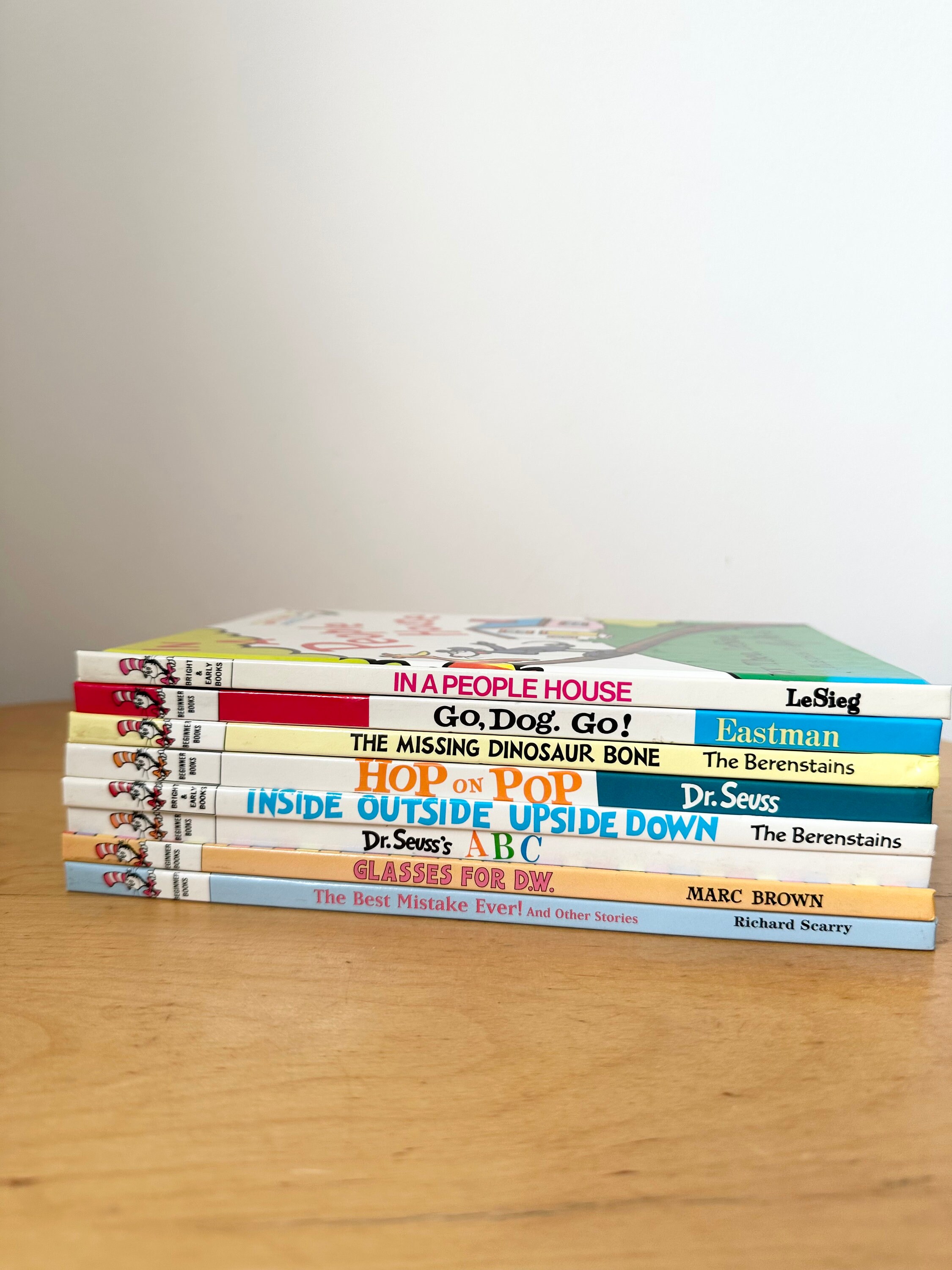 Set of 8 Dr. Seuss's Beginner Books - Etsy