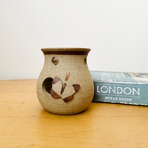 Handmade Pottery Candle Holder,Presingoll pottery, Cornwall, Tea Light Holder image 9