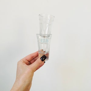 Irish Shot Glasses, Pair of Shot Glasses, Vodka Glasses, Retro Shot Glasses