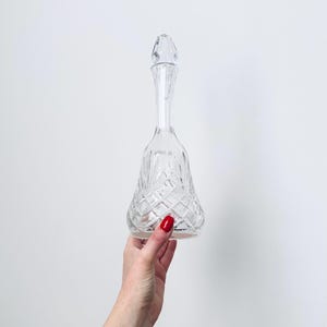 Vintage Hand Cut Decanter, Zawiercie Crystal of Poland