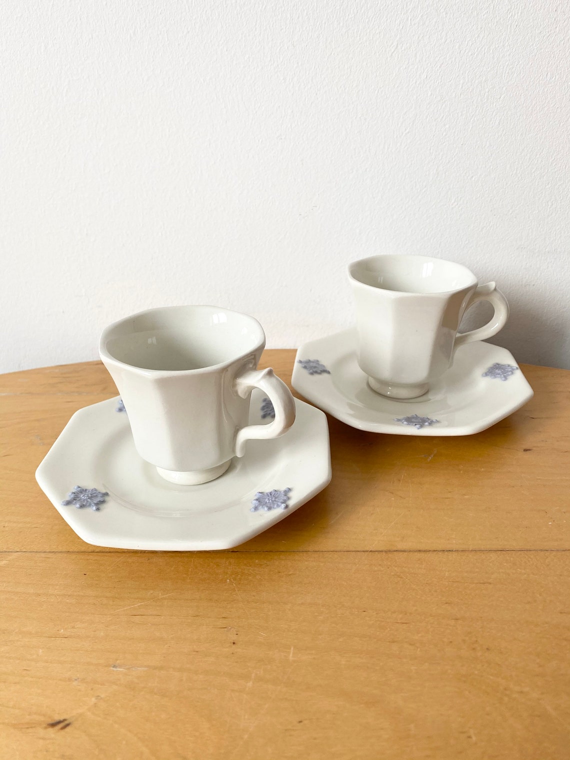 Italian Espresso Cups and Saucers Mocha Cups Porcelain Etsy