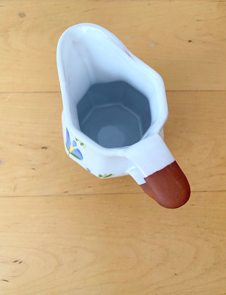Hand painted ceramic jug, Small jug, Small pitcher image 6