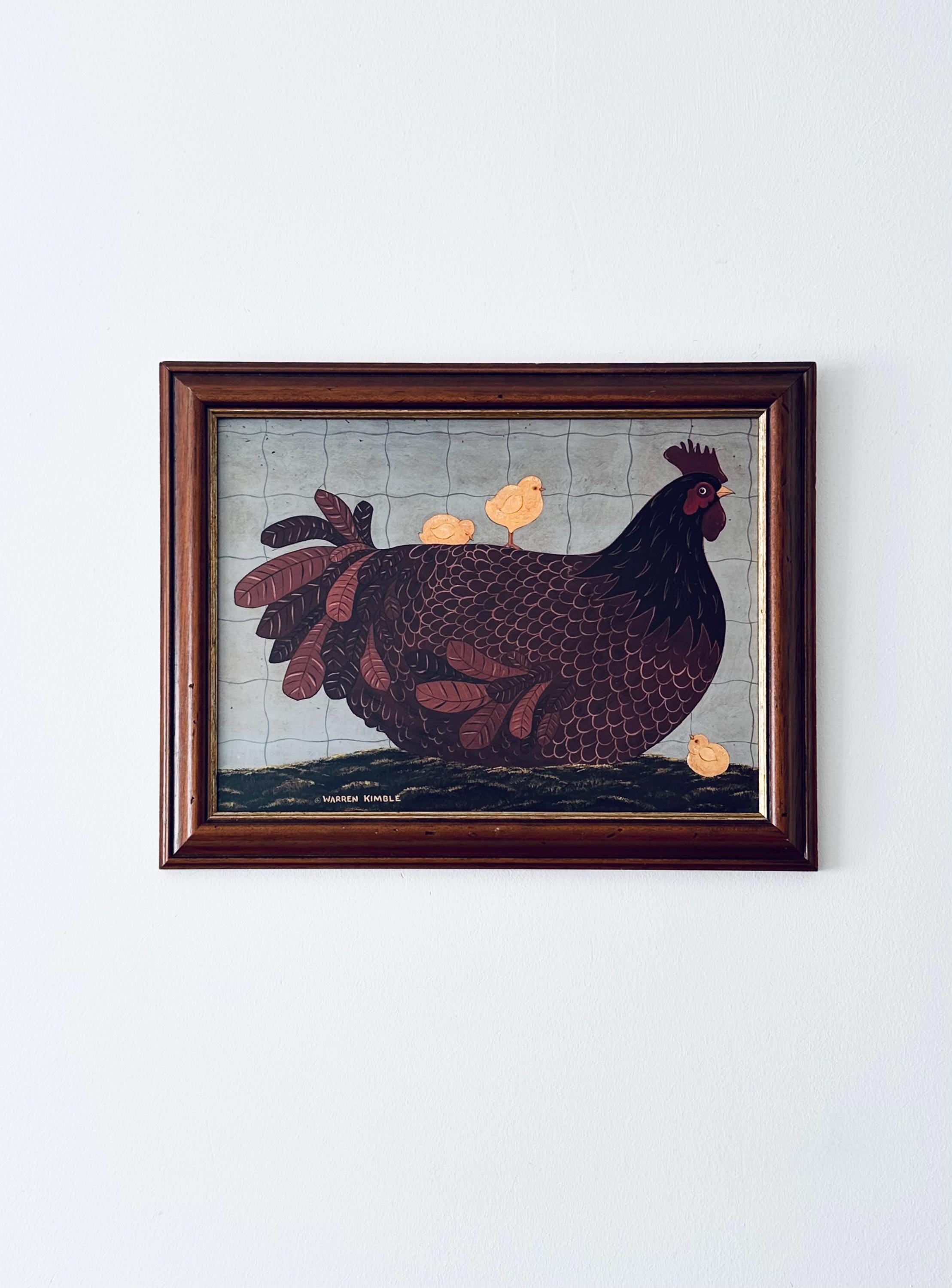 ◎◎WARREN KIMBLE ウォーレン キンブル AMERICAN AS APPLE PIE 絵画 額付 ◎◎ WARREN KIMBLE ウォーレン キンブル AMERICAN AS APPLE PIE