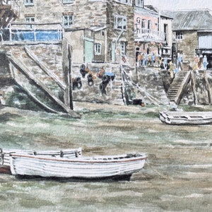 Philip Glyn Martin, Salcombe, Nautical Print, Fishing Boats, Limited Edition Print, Unframed Print image 4