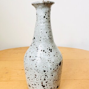 Handmade stoneware wine bottle, Wine bottle image 6