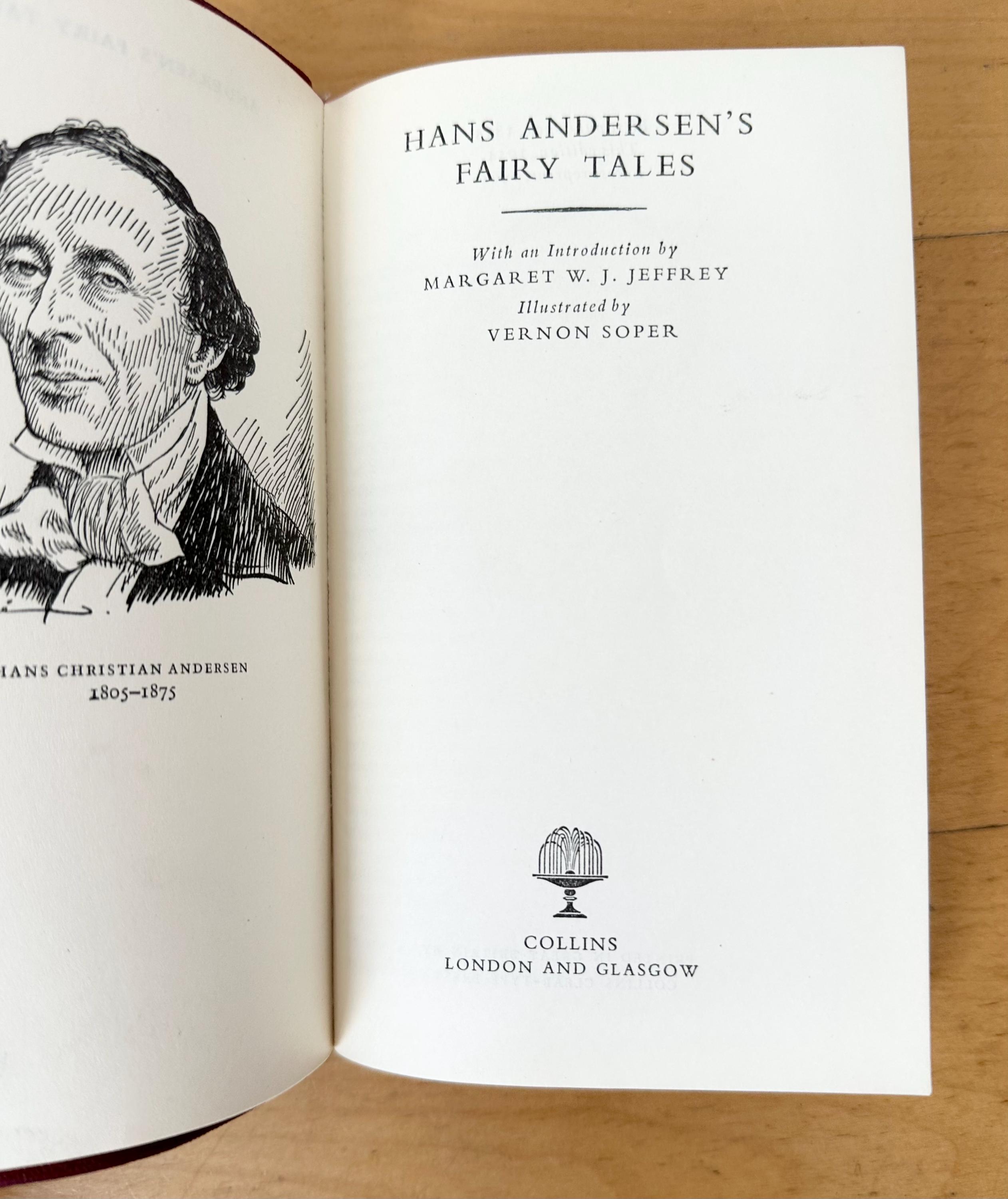 ハンス・クリスチャン・アンデルセン童話集（コリンズ社刊、1960年代