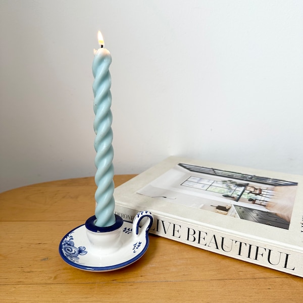 Portuguese Candle Pottery Etsy