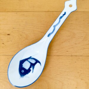 Large Chinese Serving Spoon, Rice Grain Pattern, Asian Spoon - Etsy UK