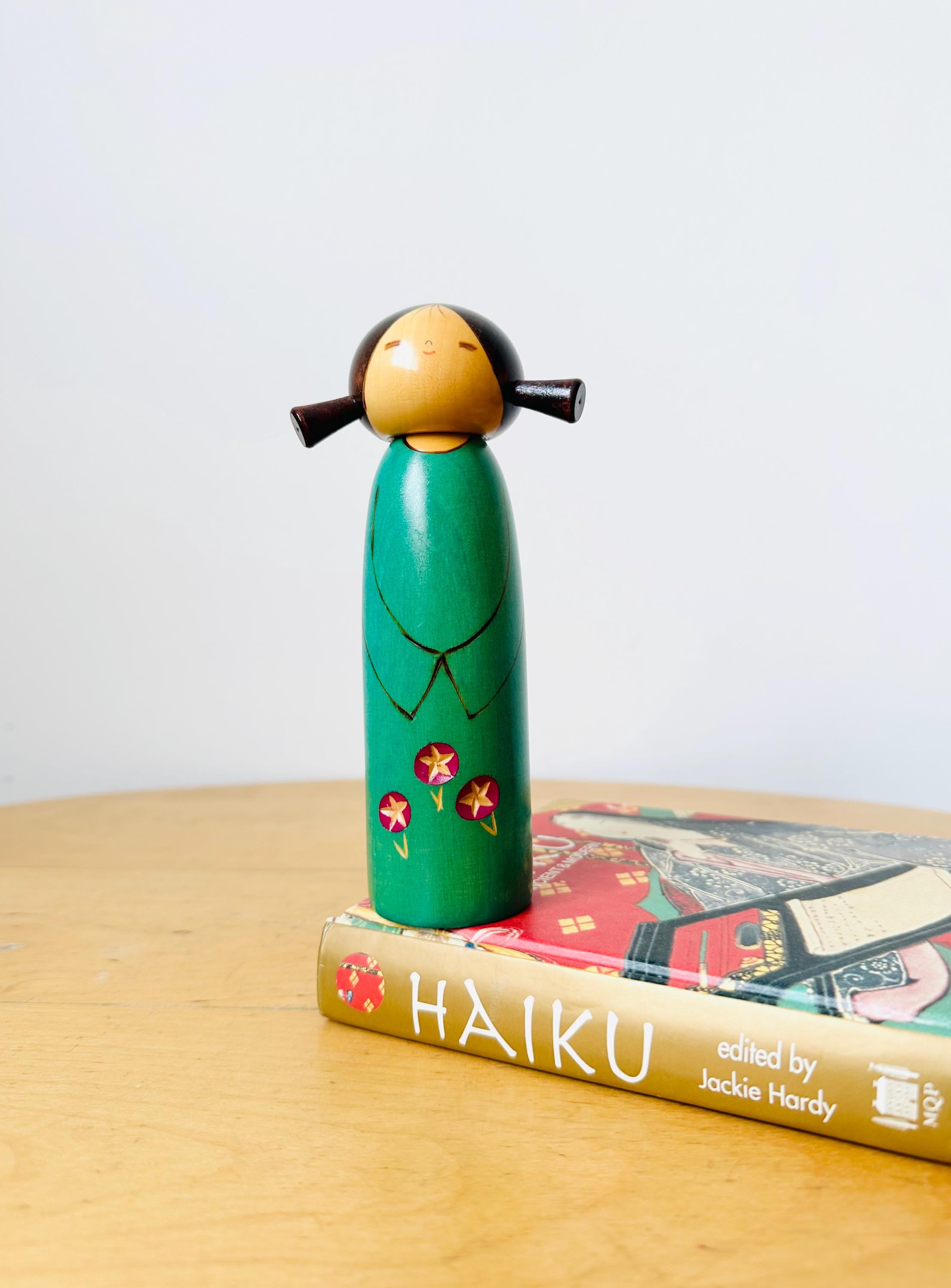 こけし人形、木製手描きの日本人形、こけし人形、アートフォーラム