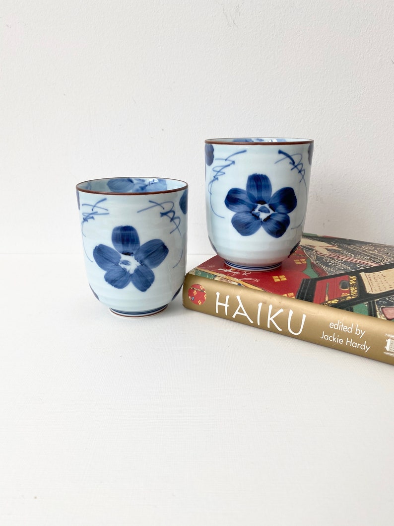 Japanese Tea Cups Yunomi Arita Green Tea Cups Porcelain Tea Etsy