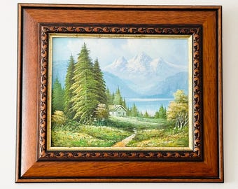 風景画　直筆油彩画（キャンパス生地）　作者サイン有り il_340x270.6835239860_o031.jpg