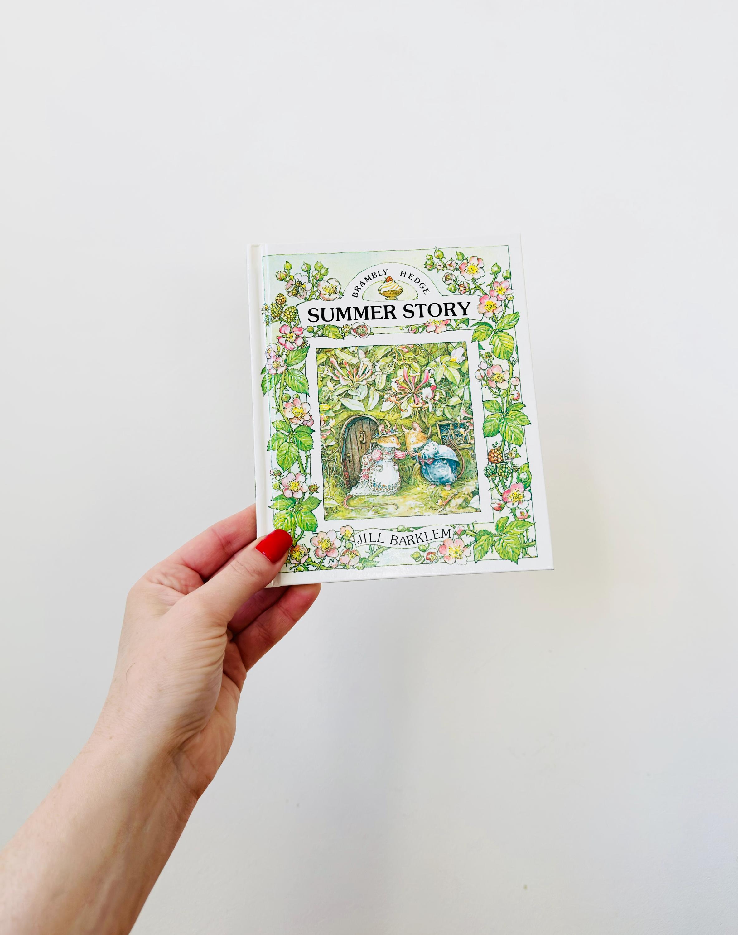Summer Story Brambly Hedge Jill Barklem, Child's Book - Etsy
