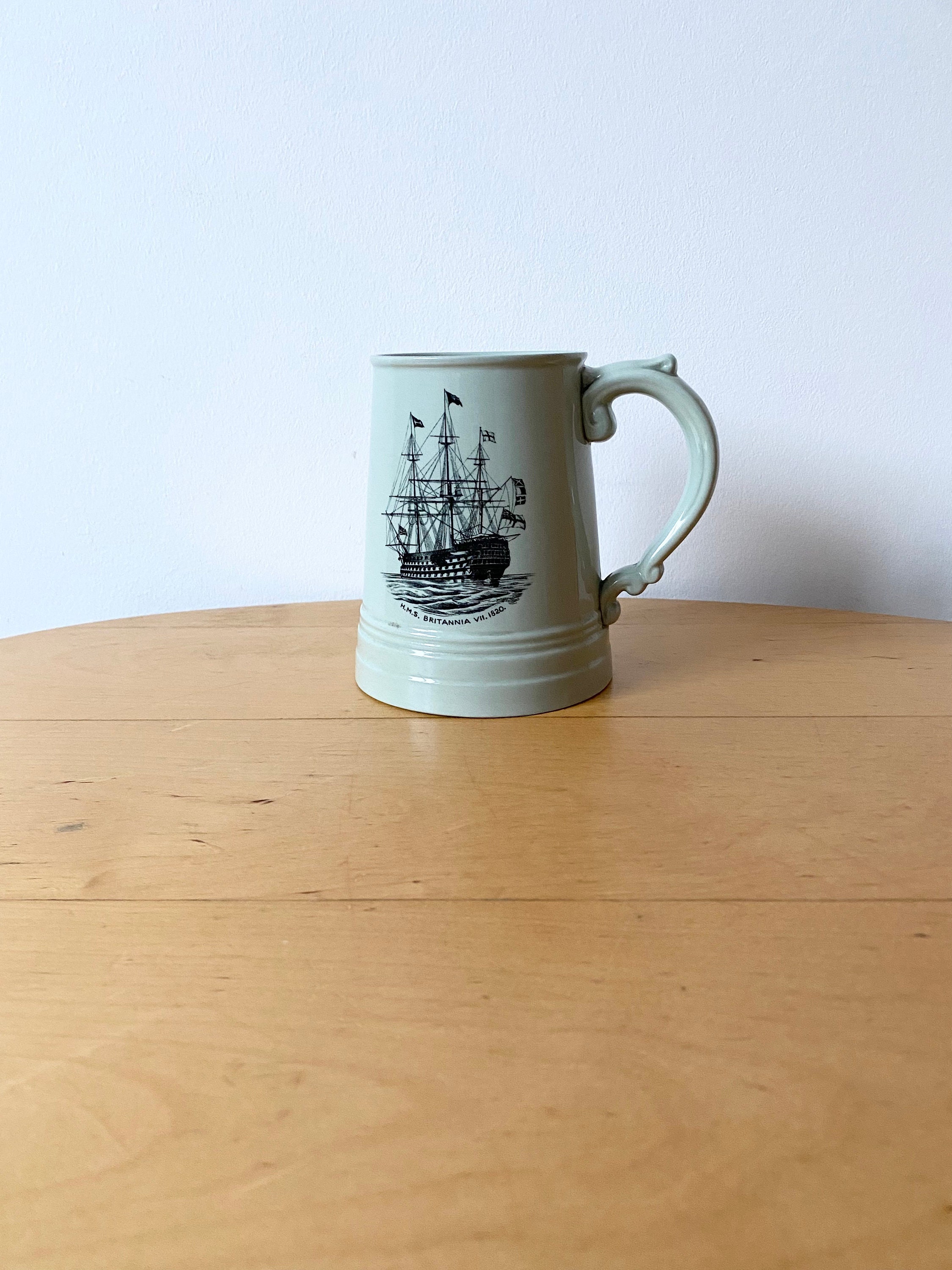 Rare Spode Copeland Vintage Tankard Beer Mug Large Green - Etsy