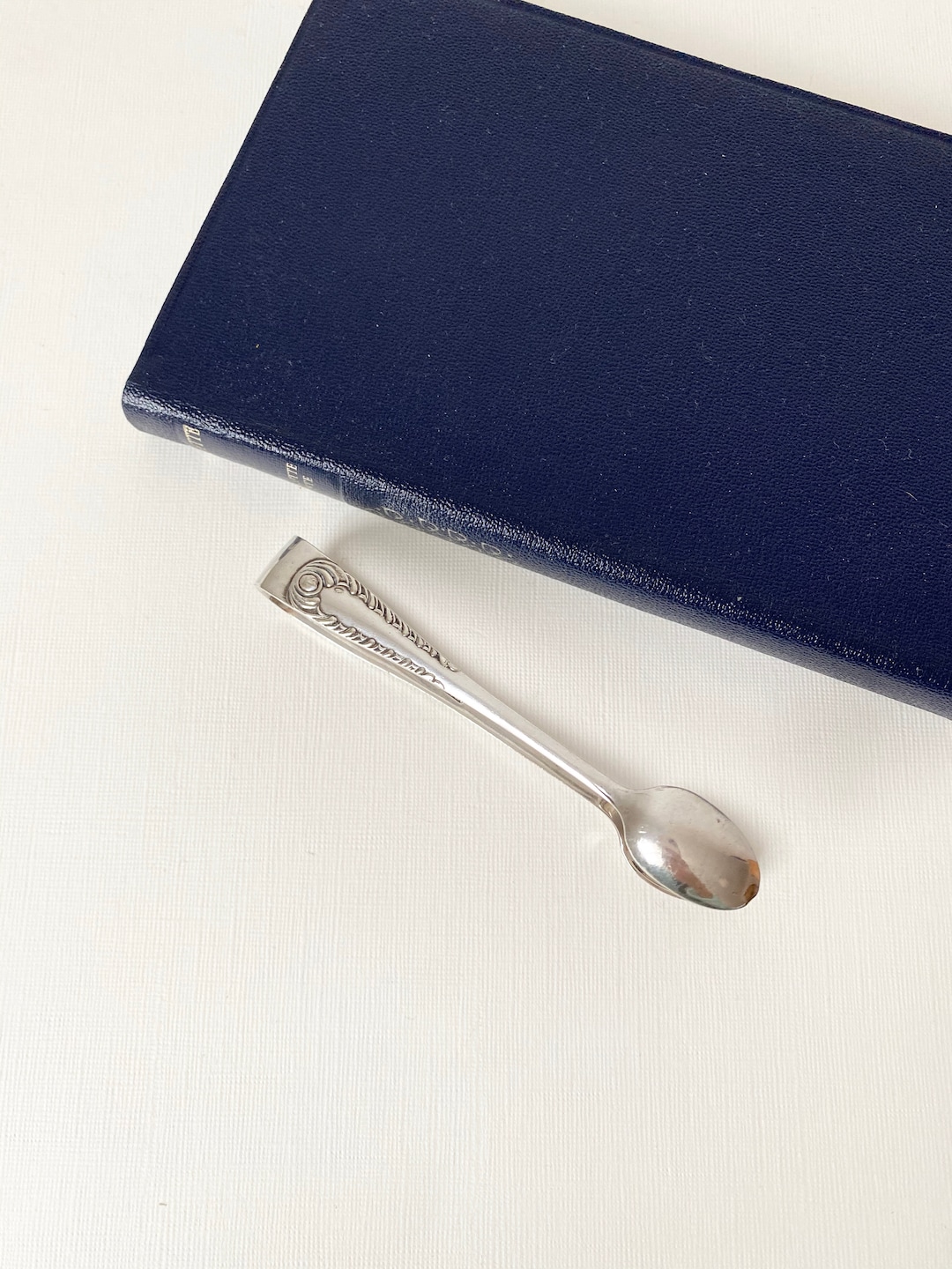 ヴィンテージ シルバーメッキ シュガートング - Etsy 日本