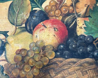 カラヴァッジョ 果物籠 カラヴァッジョの 果物籠 の複製 額なし油絵